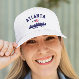 Atlanta Georgia Modern Skyline Keps