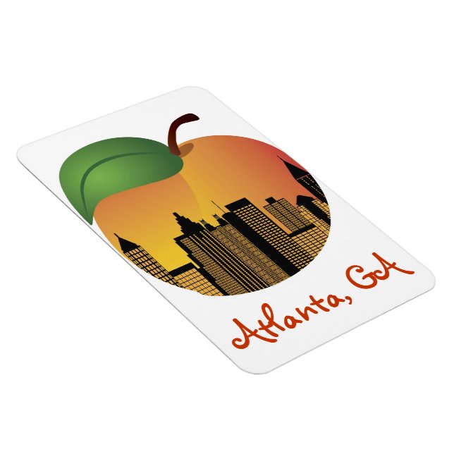 Atlanta Georgia och Peach Magnet (Högersidan)