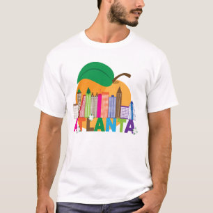 Atlanta Georgia persikahorisont T Shirt