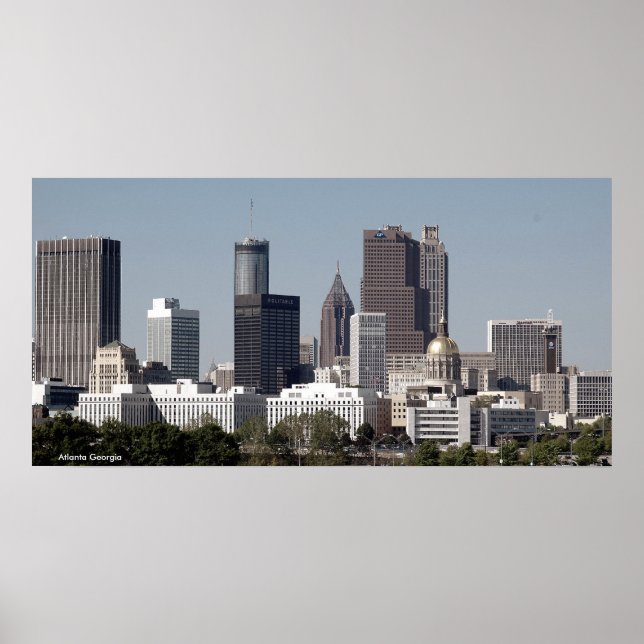 Atlanta Georgia Poster (Framsidan)