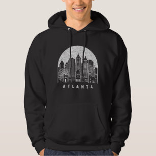 Atlanta Georgia Skyline Hoodie
