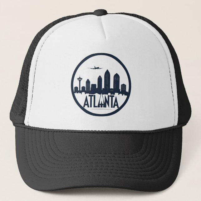 Atlanta Georgia Skyline Keps (Framsida)