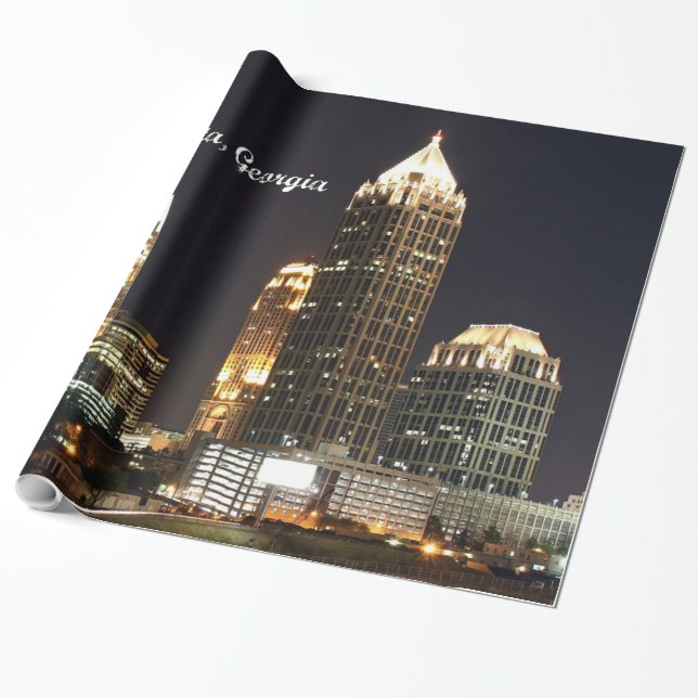 Atlanta, Georgia skyline Presentpapper (Utrullad)