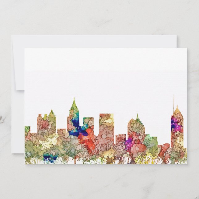 Atlanta Georgia Skyline SG-Faded Glory (Framsida)