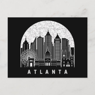 Atlanta Georgia Skyline Vykort