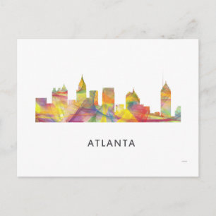 ATLANTA GEORGIA SKYLINE WB1 - VYKORT