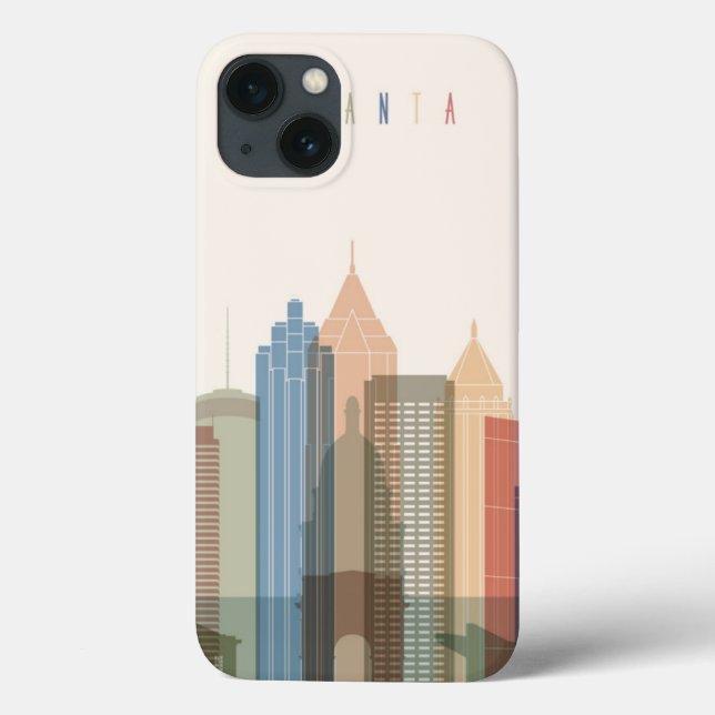 Atlanta Georgia | stadshorisont (Baksida)