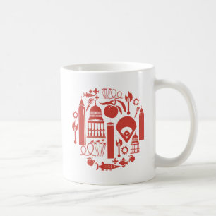 Atlanta Georgia symboler Kaffemugg
