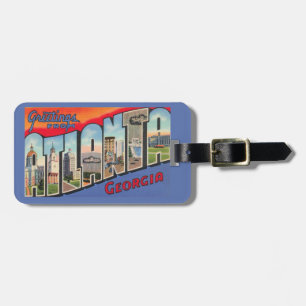Atlanta Georgia Välkomsthälsning Bagagebricka