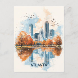 Atlanta Georgia Vykort