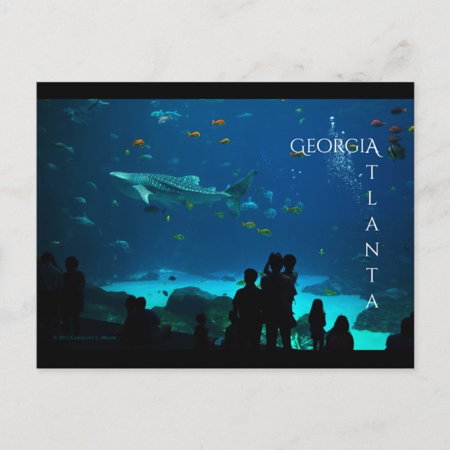 Atlanta Georgia Vykort (Framsida)