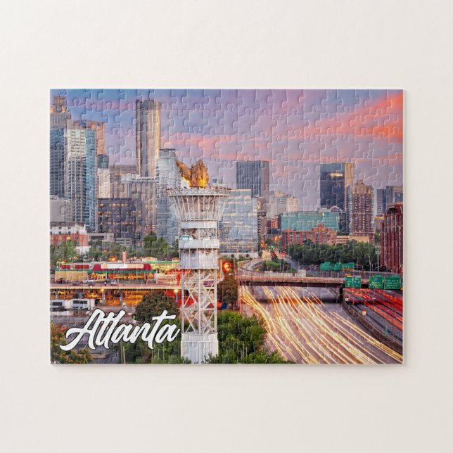 Atlanta, Georgien, Förenade Stater Pussel (Horisontell)