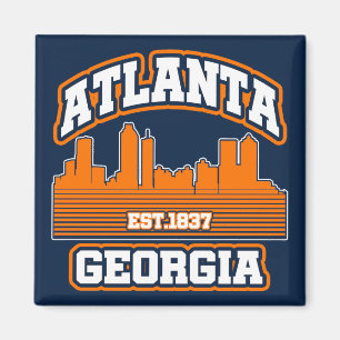 Atlanta,Georgien Magnet
