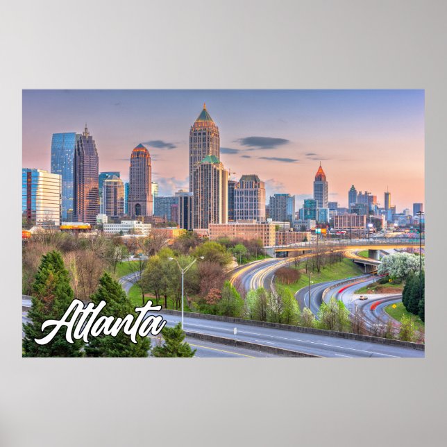Atlanta, Georgien, USA Poster (Framsidan)
