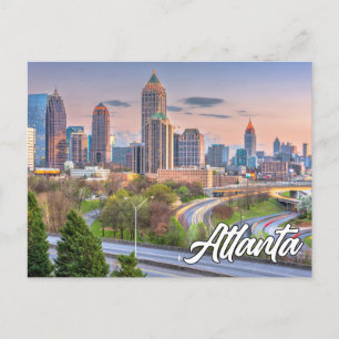 Atlanta, Georgien, USA Vykort