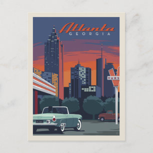 Atlanta, Georgien   Variationer Vykort