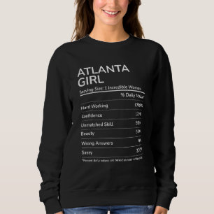 Atlanta Girl Funny Georgia Hometown T Shirt
