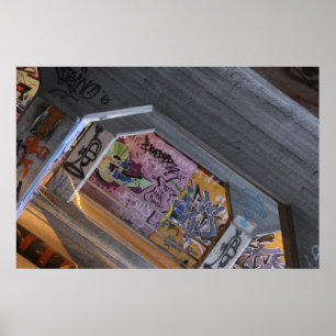 Atlanta grafittiaffisch poster