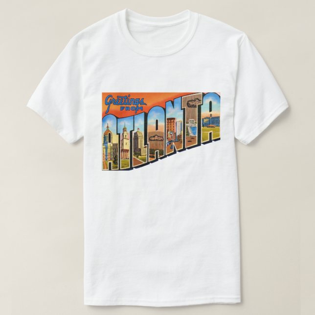 Atlanta Greeting T Shirt (Design framsida)