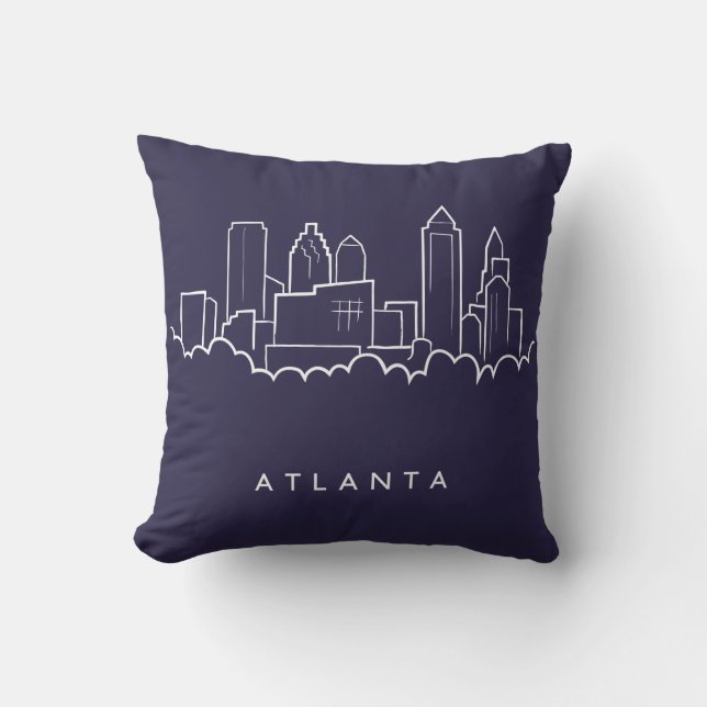 Atlanta horisont kudde (Framsida)