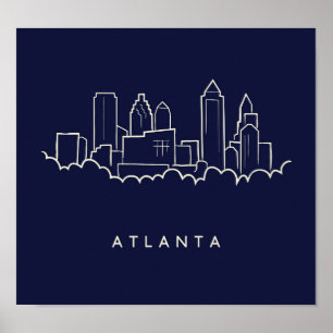 Atlanta horisont poster