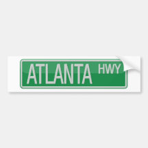 Atlanta huvudvägvägmärke