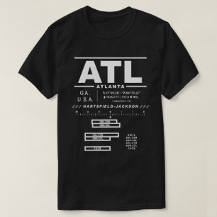 Atlanta International Airport ATL USAA T Shirt