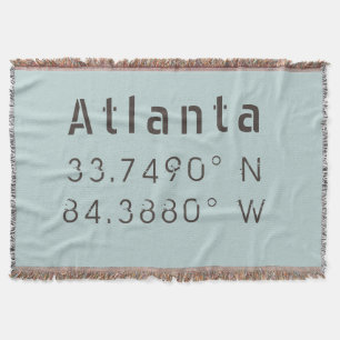 Atlanta Latitude & Longitud Filt