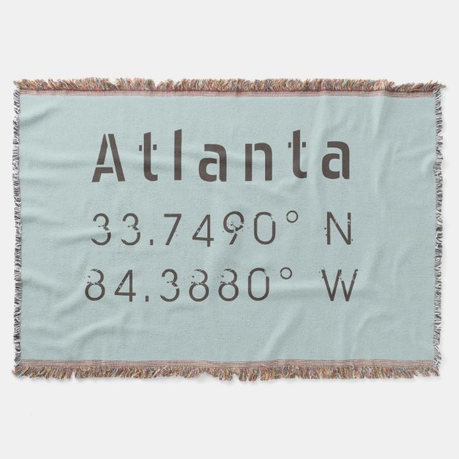 Atlanta Latitude & Longitud Filt (Framsidan)