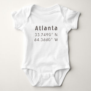 Atlanta Latitude och Longitud T Shirt