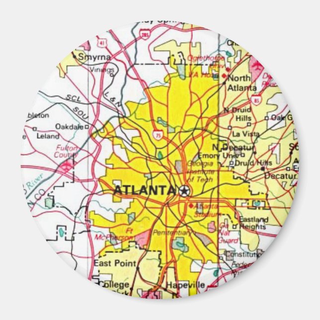 Atlanta Magnet (Framsidan)