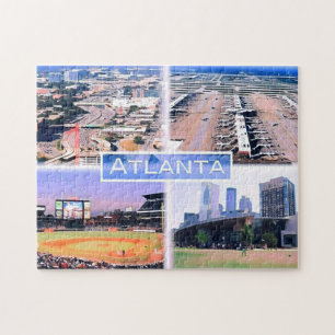 Atlanta - Mosaic - Usa - Pussel