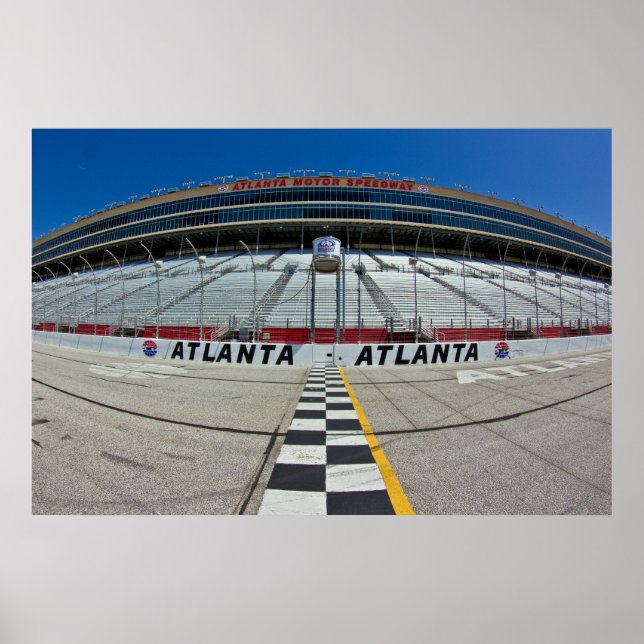 Atlanta Motor Speedway Poster (Framsidan)