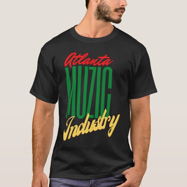 Atlanta Muzic Industry Group T Shirt (Framsida)