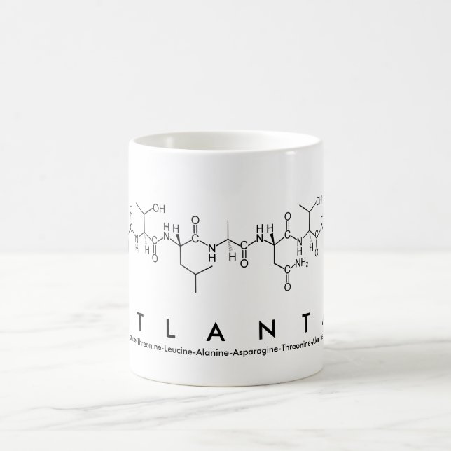 Atlanta peptide namn mugg (Center)