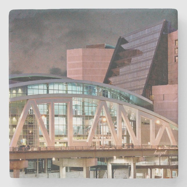 ATLANTA, Philips Arena Bridge, Philips Arena Stenunderlägg (Framsidan)