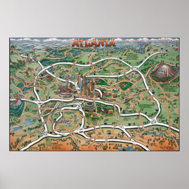 Atlanta Poster (Framsidan)