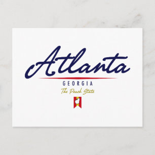 Atlanta Script Vykort
