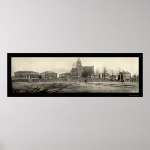 Atlanta skolar av teknologifotoet 1909 poster
