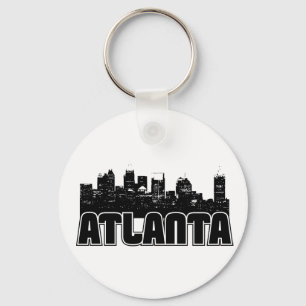 Atlanta Skyline Nyckelring