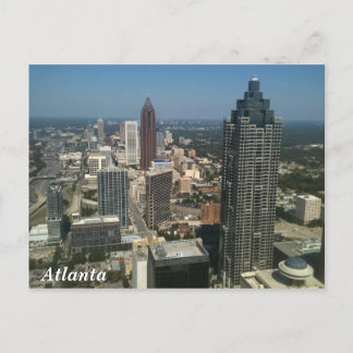 Atlanta skyline vykort