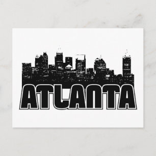 Atlanta Skyline Vykort