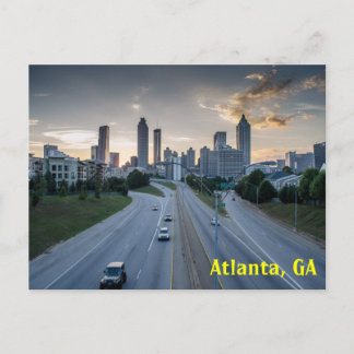 Atlanta Skyline Vykort