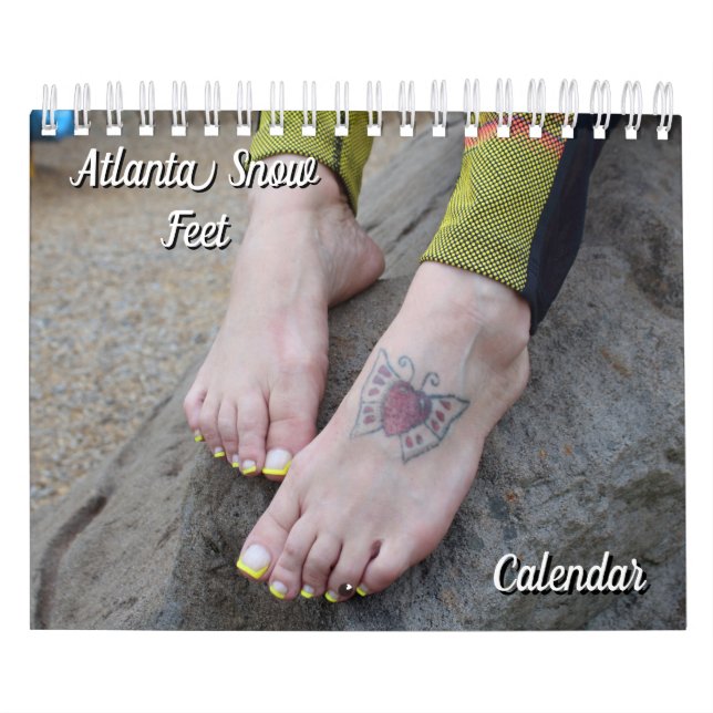 ’Atlanta Snö’ Feet Calendar Kalender (Omslag)