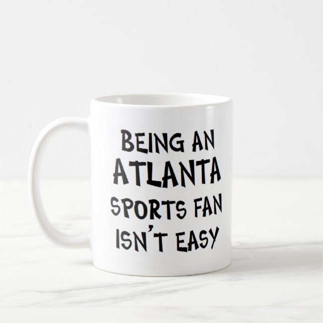 atlanta sports fan, being kaffemugg (Vänster)