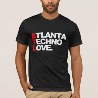 Atlanta Techno kärlek (svarten) T Shirt