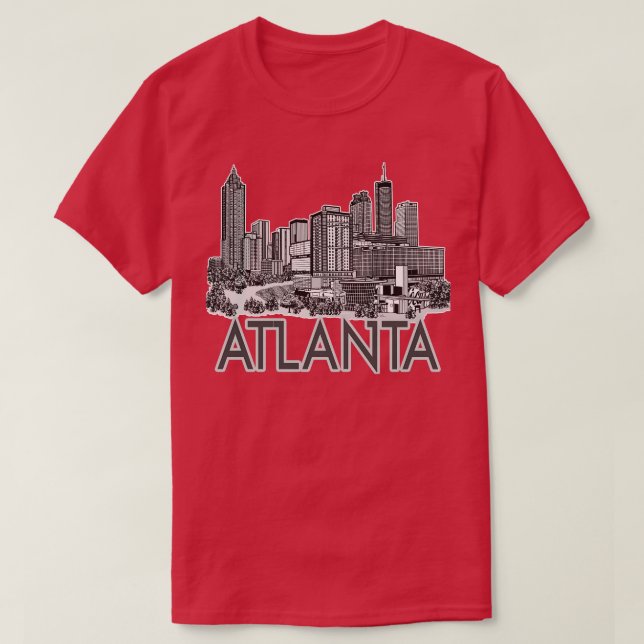 Atlanta TShirt 2 T Shirt (Design framsida)
