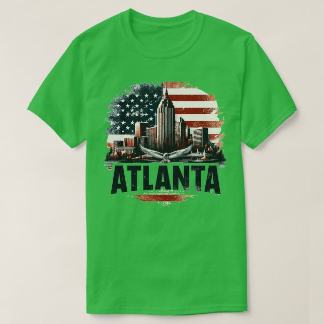 Atlanta TShirt 3 T Shirt (Design framsida)