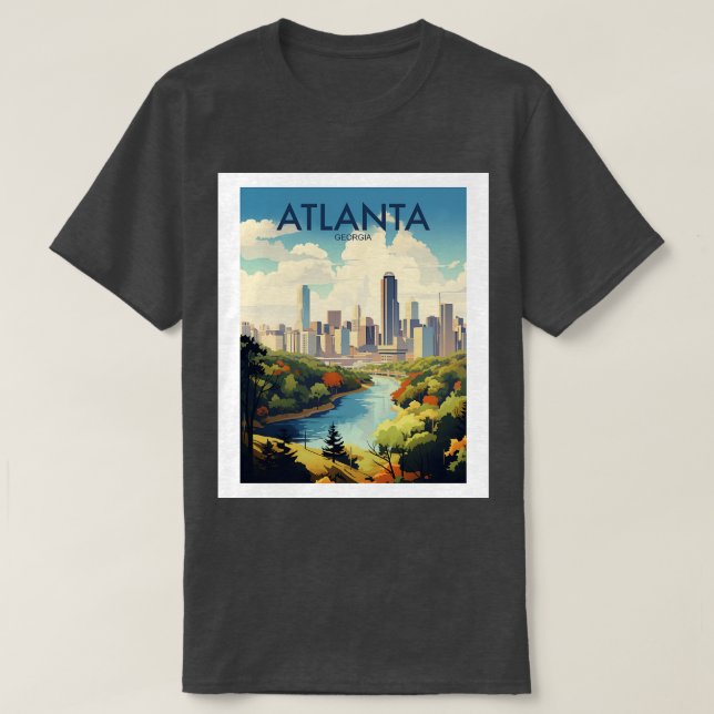 ATLANTA TShirt 5 T Shirt (Design framsida)