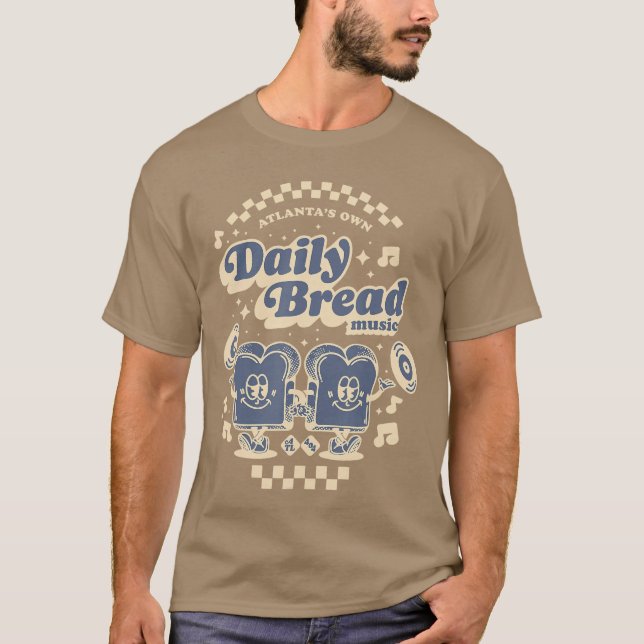 Atlantas Own Daily Bread Music Betterogether famil T Shirt (Framsida)